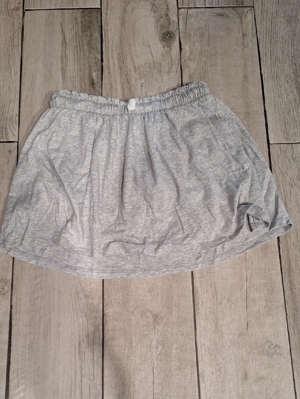 🍁Cat And Jack Casual Light Gray Elastic Waist Mini Skort🍦
